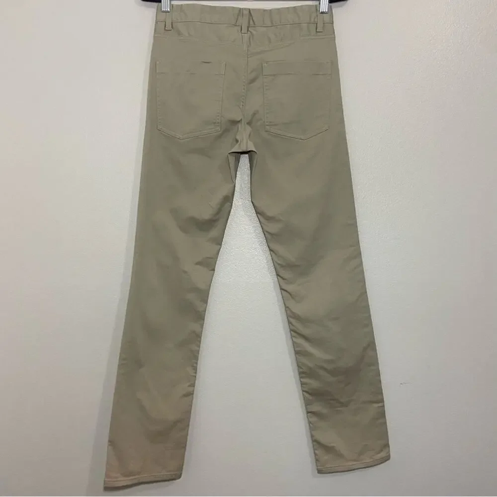 Theory Men’s Haydin Writer Straight Leg Cotton Button Fly Pants Size 29